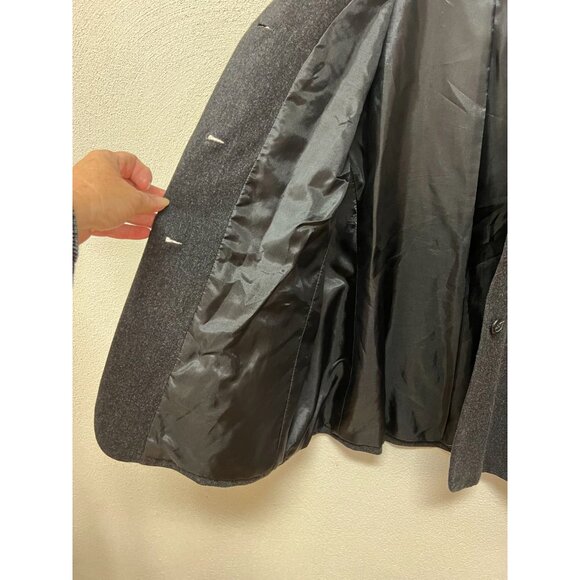 Pendleton Women Blazer Virgin Wool 3 Button Notched Collar Pockets Size 14 - Picture 10 of 11